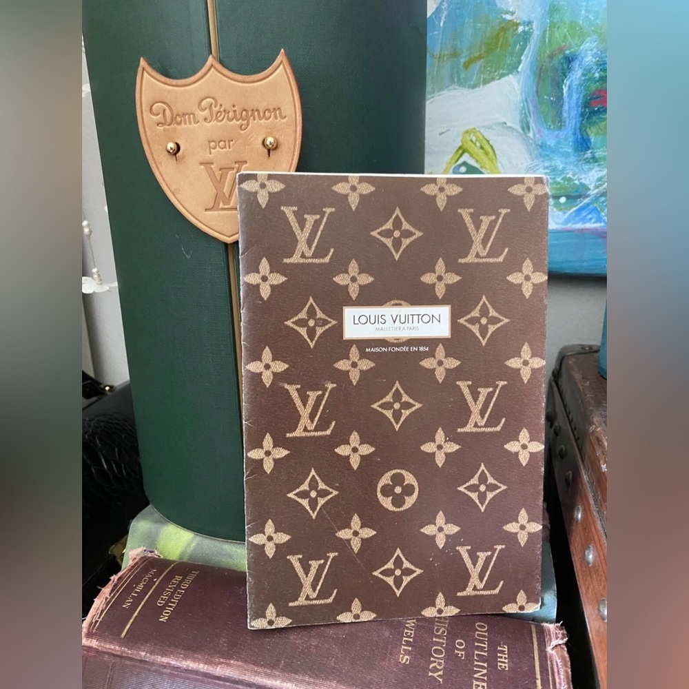 Ultra Rare LOUIS VUITTON Vintage Foldout North America Booklet Catalog Brochure